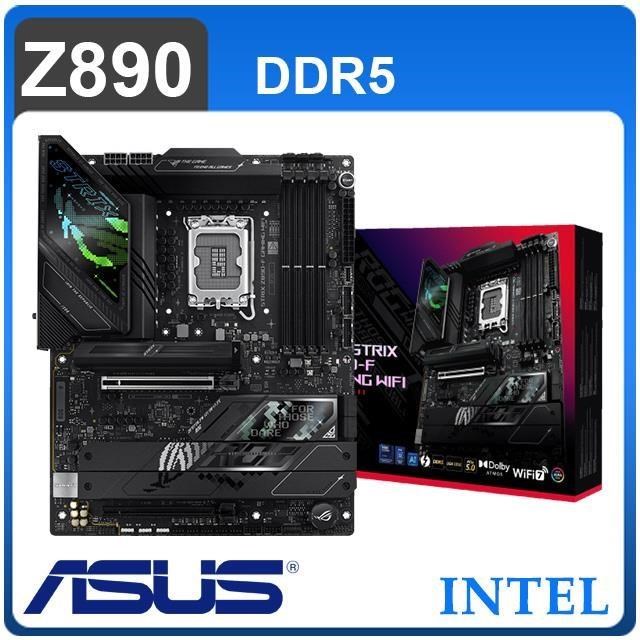 ASUS 華碩 ROG STRIX Z890-F GAMING WIFI D5 LGA1851主機板(ATX/3+2年保)