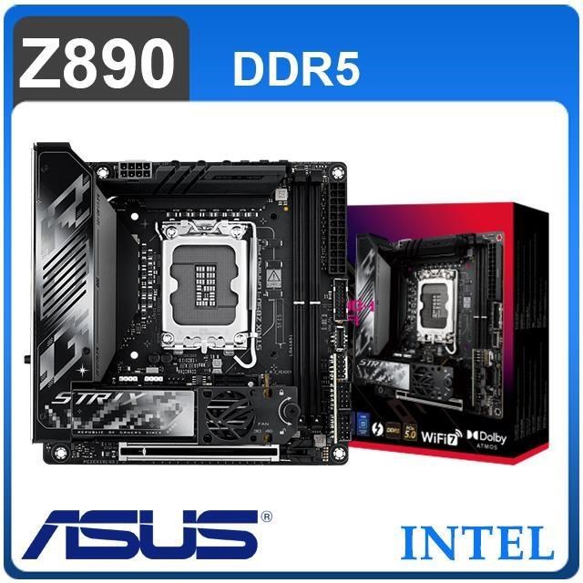 ASUS 華碩 ROG STRIX Z890-I GAMING WIFI D5 LGA1851主機板(ITX/3+2年保)