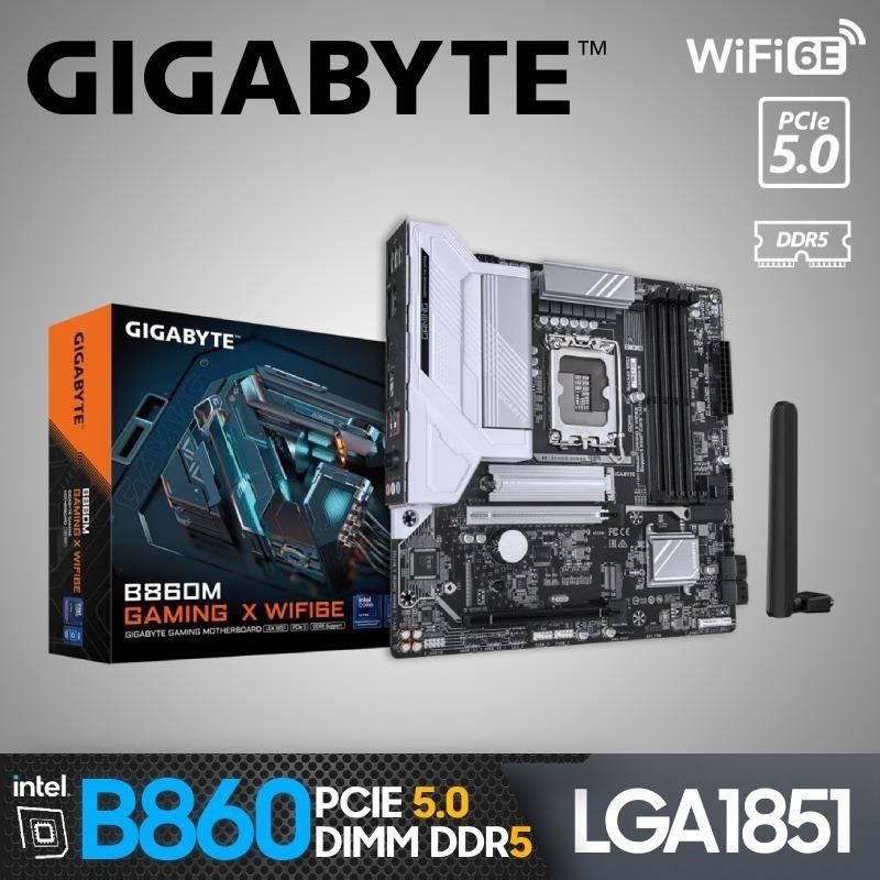 GIGABYTE 技嘉 B860M GAMING X WIFI6E 主機板