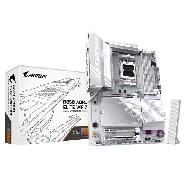 GIGABYTE技嘉 B850 AORUS ELITE WIFI7 ICE【ATX】AM5腳位/主機板