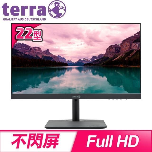 terra 德國沃特曼 2227WHA 22型 抗藍光不閃屏螢幕