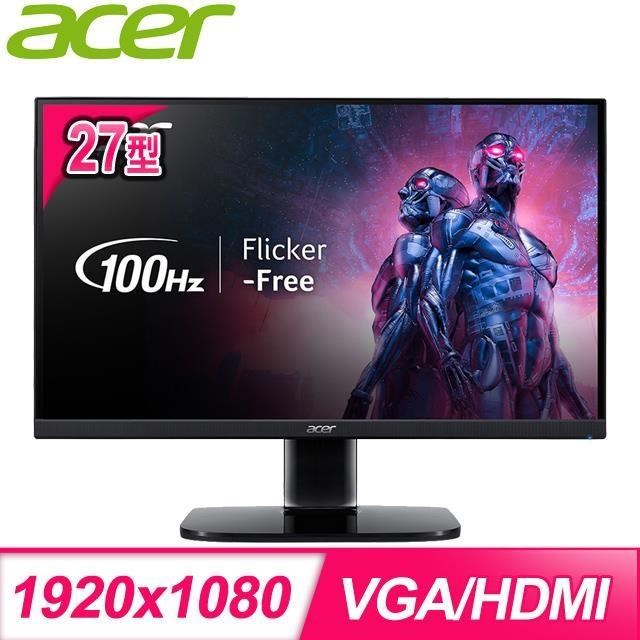 ACER 宏碁 KB272 H 27型 100Hz抗閃螢幕