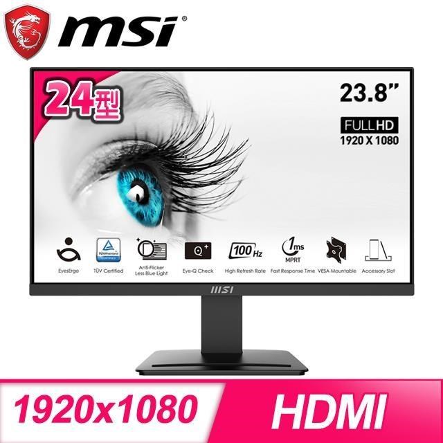 MSI 微星 PRO MP2412 24型螢幕