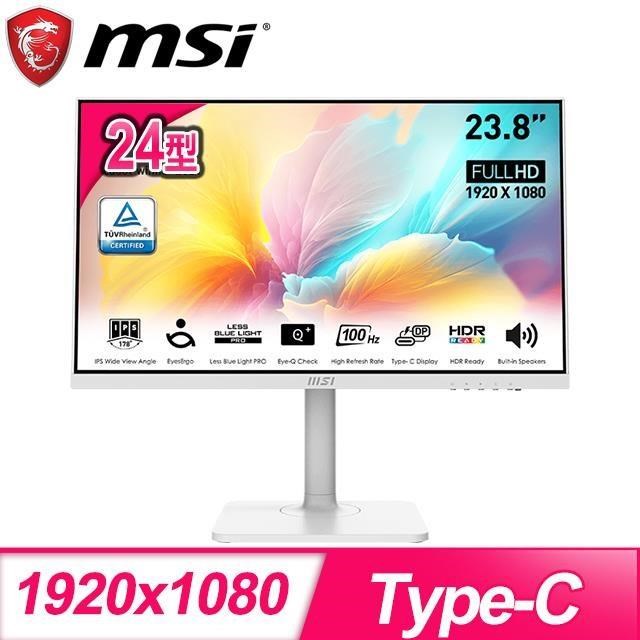 MSI 微星 Modern MD2412PW 24型螢幕