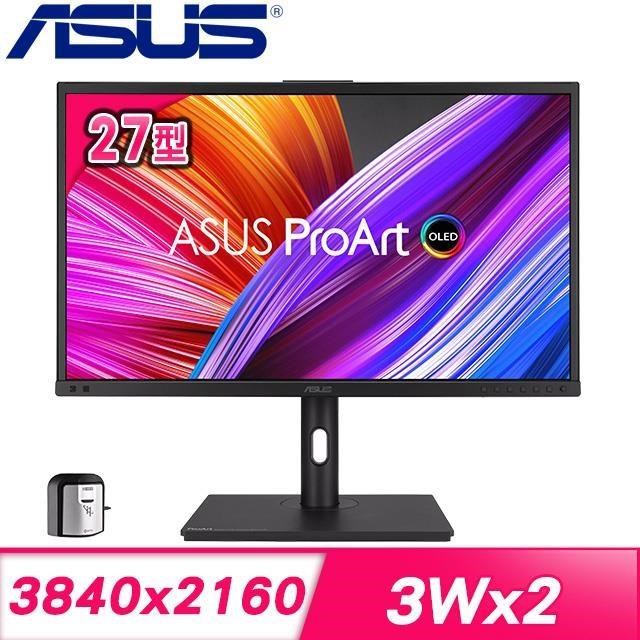ASUS 華碩 ProArt PA27DCE-K 27型 OLED 4K專業螢幕