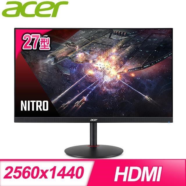 ACER 宏碁 【南紡購物中心】 XV272U W2 27型 IPS 2K 電競螢幕