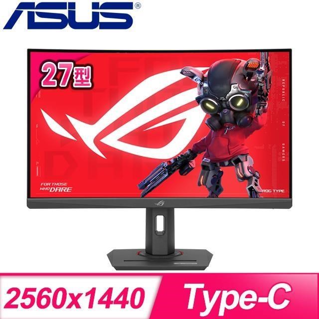 ASUS 華碩 ROG Strix XG27WCS 27型 2K 180Hz 曲面電競螢幕