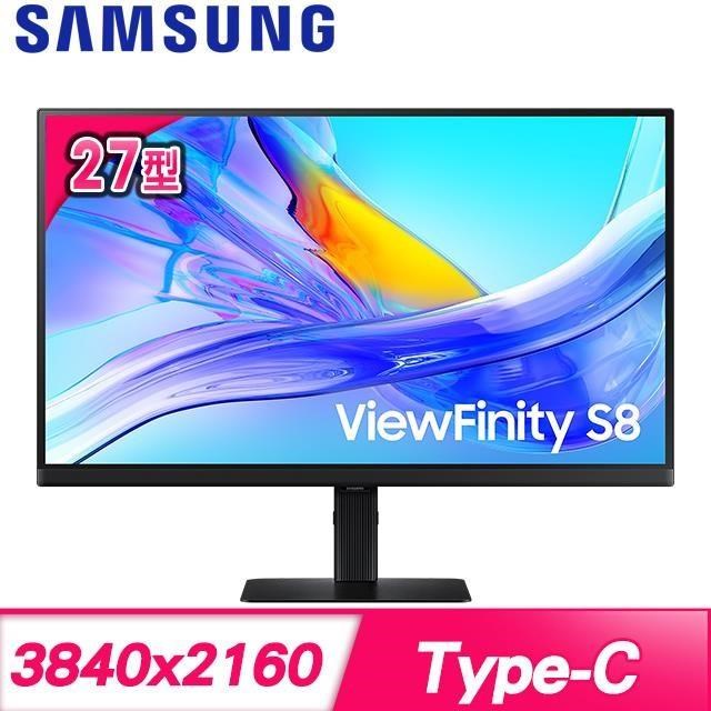 Samsung 三星 ViewFinity S8 S27D806UAC 27型 4K窄邊美型螢幕