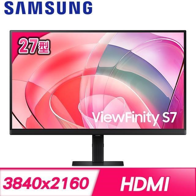 Samsung 三星 ViewFinity S7 S27D706EAC 27型 4K窄邊美型螢幕(HDMI/DP)