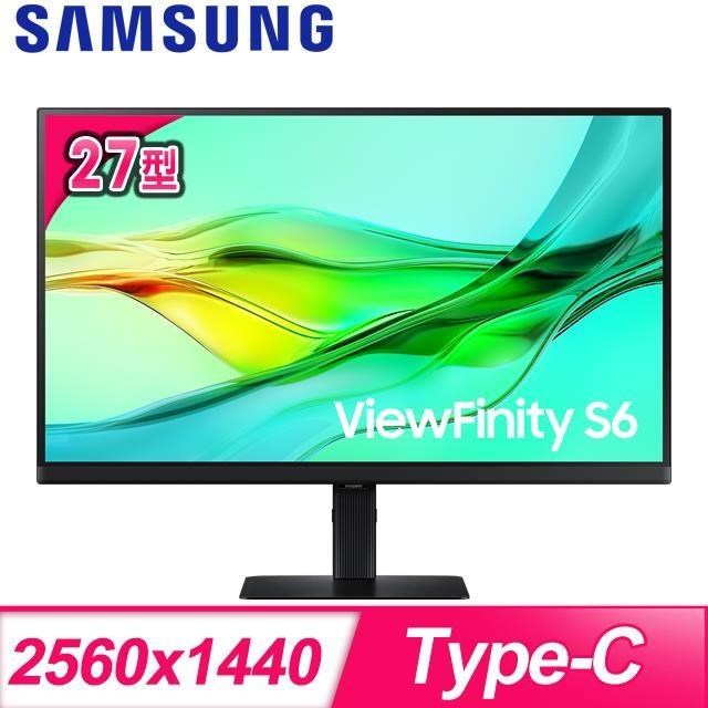 Samsung 三星 ViewFinity S6 S27D606UAC 27型 2K窄邊美型螢幕