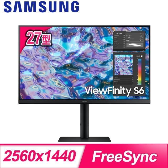 Samsung 三星 S27B610EQC 27型 IPS 2K 窄邊美型螢幕