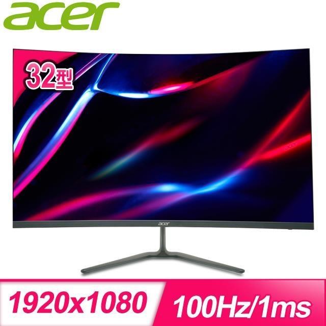 ACER 宏碁 ED320QR H 32型 100Hz 曲面螢幕