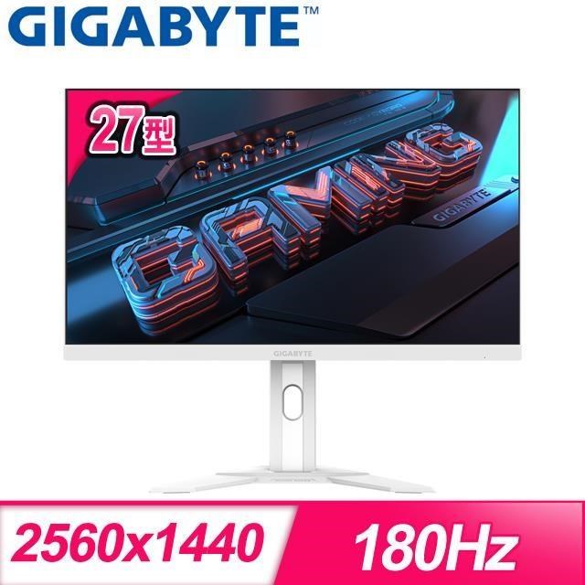 Gigabyte 技嘉 M27QA ICE 27型 2K IPS 180Hz 電競螢幕(HDMI/DP/Type-C)