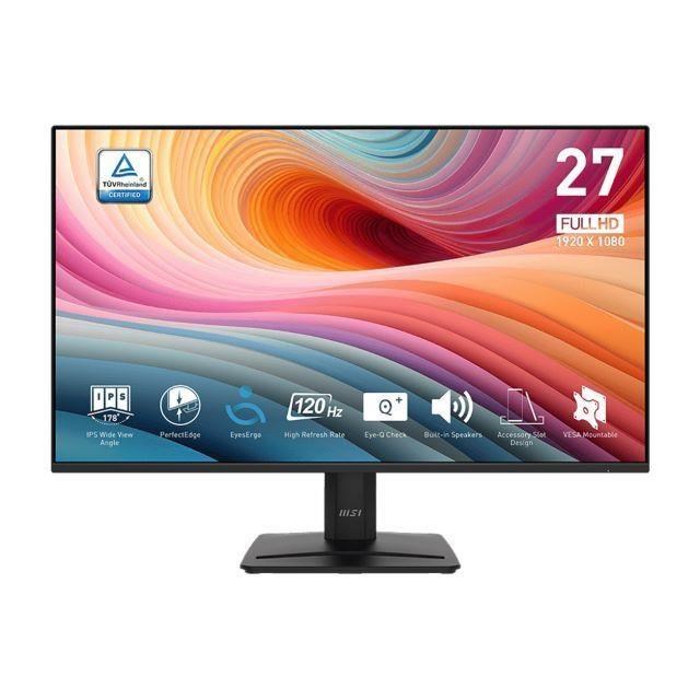 MSI 微星 PRO MP275 E2 27吋 平面 螢幕 IPS 顯示器 120Hz 1ms 防閃爍