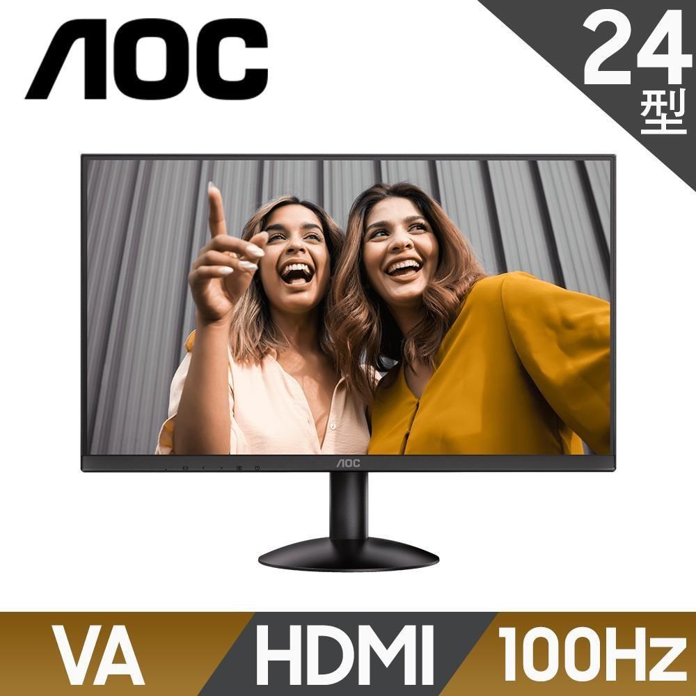 AOC 24B30HM2 窄邊框廣視角螢幕(24型/FHD/HDMI/VA)