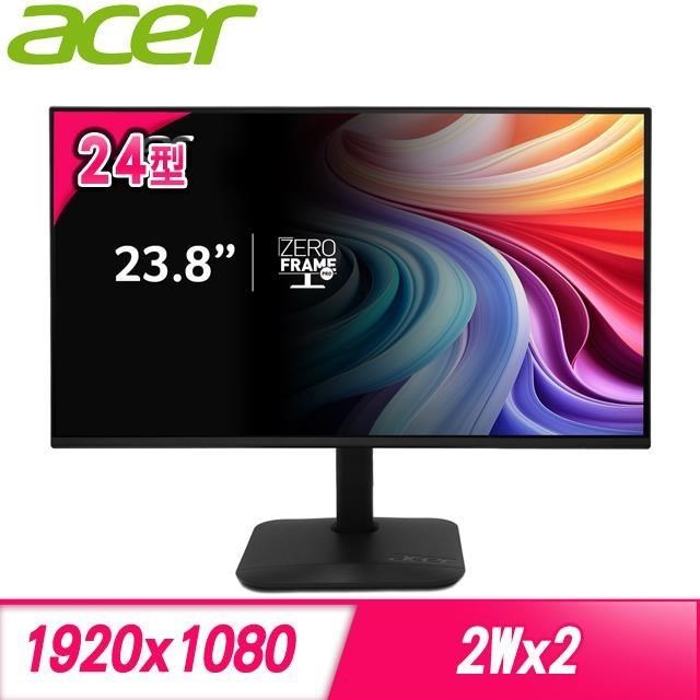 福利品》ACER 宏碁 KA240Y G 24型 IPS螢幕