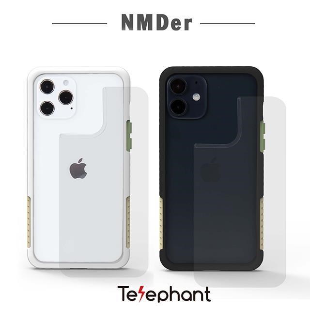 Telephant太樂芬 iPhone13 NMDer抗汙防摔手機殼-抹茶拿鐵