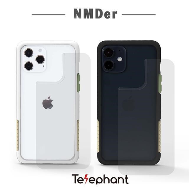 Telephant太樂芬 iPhone13 Pro NMDer抗汙防摔手機殼-抹茶拿鐵