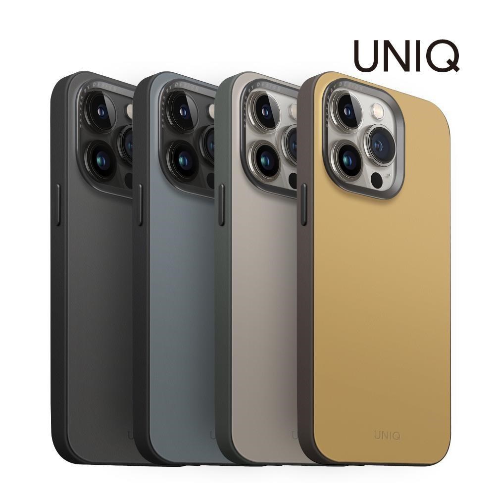 UNIQ Lyden Ds 耐刮皮革磁吸手機殼 iPhone 15 Pro / Pro Max