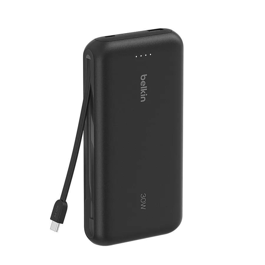 BELKIN BoostCharge Power Bank 20K 自帶線行動電源 20000mAh BPB024