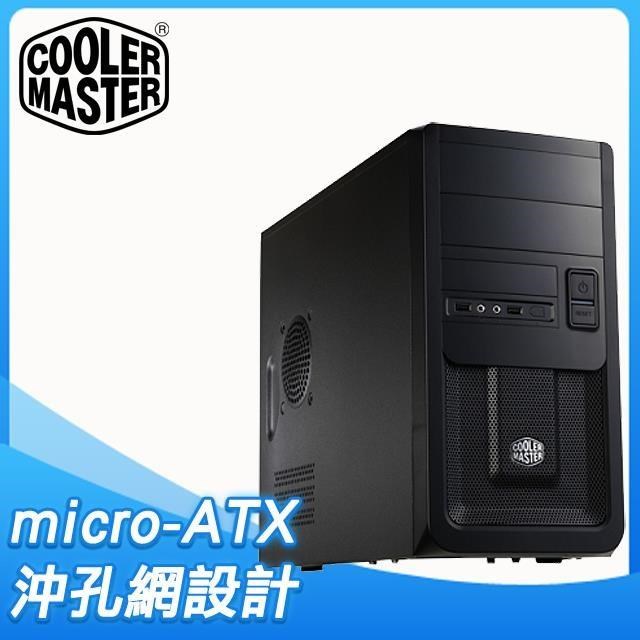 Cooler Master 酷碼 Elite 343 M-ATX電腦機殼《黑》RC-343