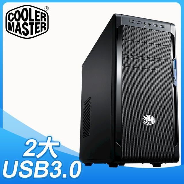 Cooler Master 酷碼【N300升級版】ATX電腦機殼《黑》