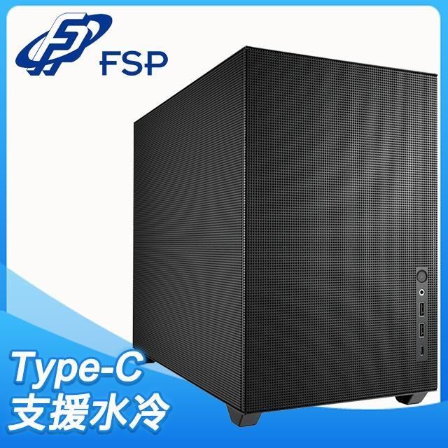 FSP 全漢 CST352 背插式主板 M-ATX電腦機殼《黑》
