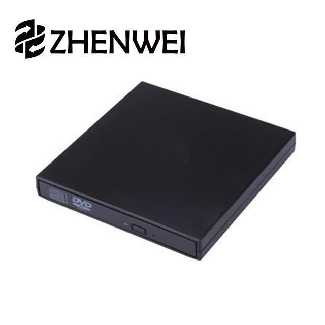 震威 zhenwei 外接式DVD光碟機 黑色