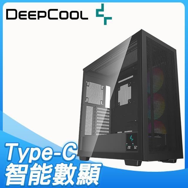 DEEPCOOL 九州風神 MORPHEUS 墨菲斯 玻璃透側 E-ATX機殼《黑》