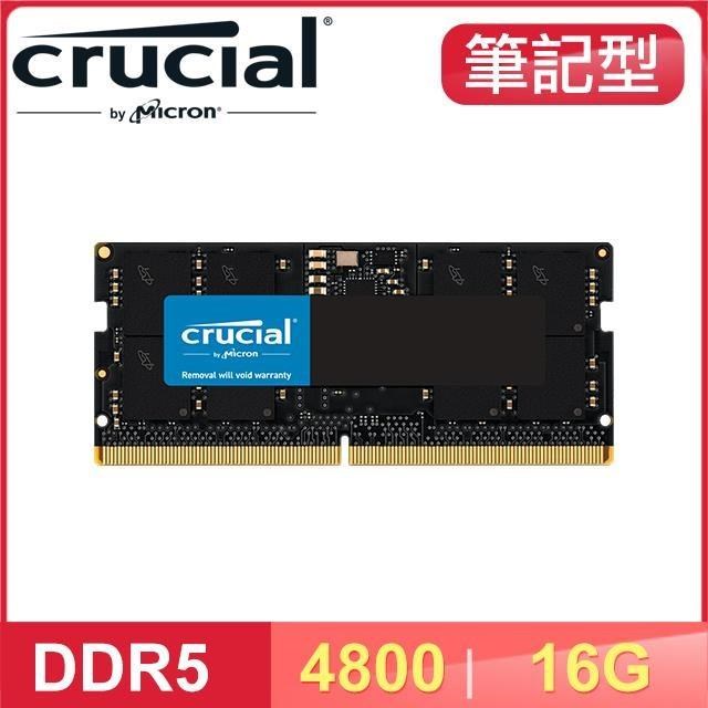 Micron 美光 Crucial NB DDR5-4800 16G 筆記型記憶體