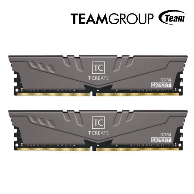 【十銓】T-CREATE 引領者系列 EXPERT DDR4 3200 32GB(16G*2) 桌上型記憶體