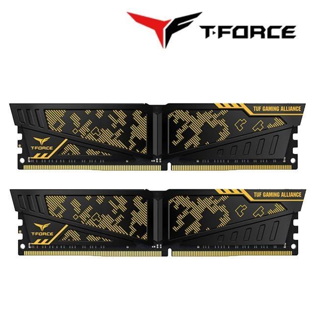 【十銓】T-FORCE VULCAN DDR4 3600 32GB(16GBX2) 桌上型電競記憶體