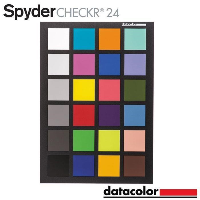 (福利品)Datacolor Spyder Checkr 24 數位影像校正色卡