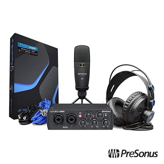PreSonus AudioBox 96 Studio 錄音套組-黑色 25週年紀念版
