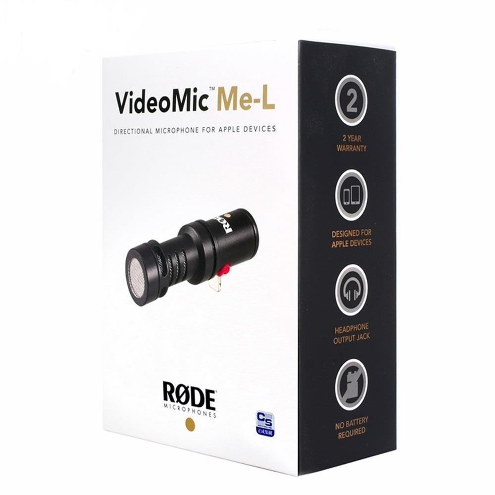 羅德RODE小型指向性Lightning麥克風VideoMic ME-L(Apple蘋果手機平板專用)
