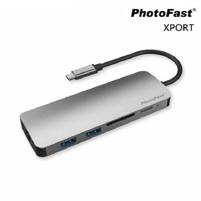 Photofast XPORT 太空灰 10in1 HUB 100W PD快速充電 集線器