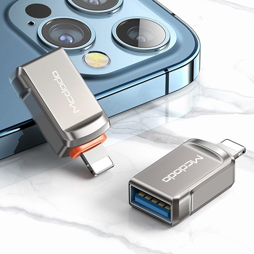 【Mcdodo】USB3.0轉iPhone/Lightning轉接頭轉接器轉接線 OTG 迪澳系列 麥多多
