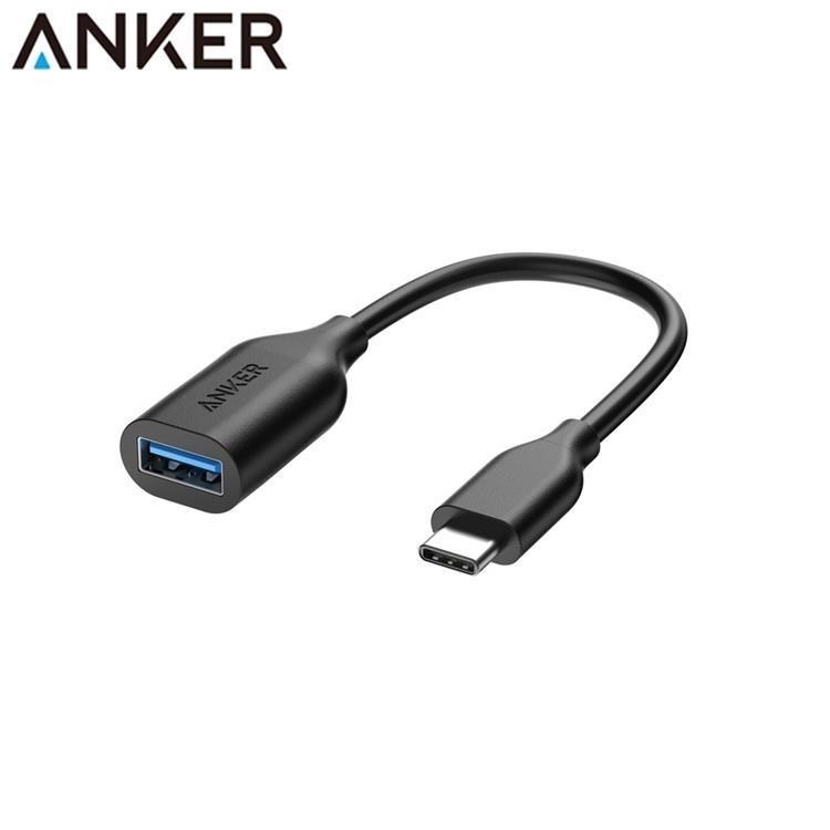 美國Anker手機轉接頭即USB-C轉USB3.1轉接線轉接器A8165011適蘋果Macbook PRO