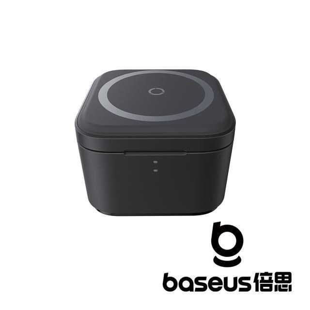 Baseus 倍思 MagPro 25W 二合一磁吸無線充電器 黑色