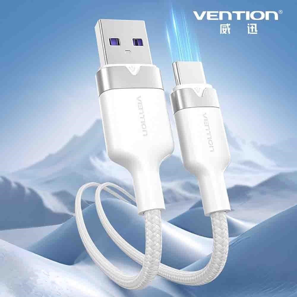 Vention 威迅 CTO系列 USB2.0 to Type-C 6A快充傳輸線-鋁合金款 1M
