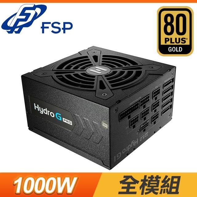 FSP 全漢 Hydro G PRO 1000W 金牌 全模組 ATX3.0電源供應器 (10年保)