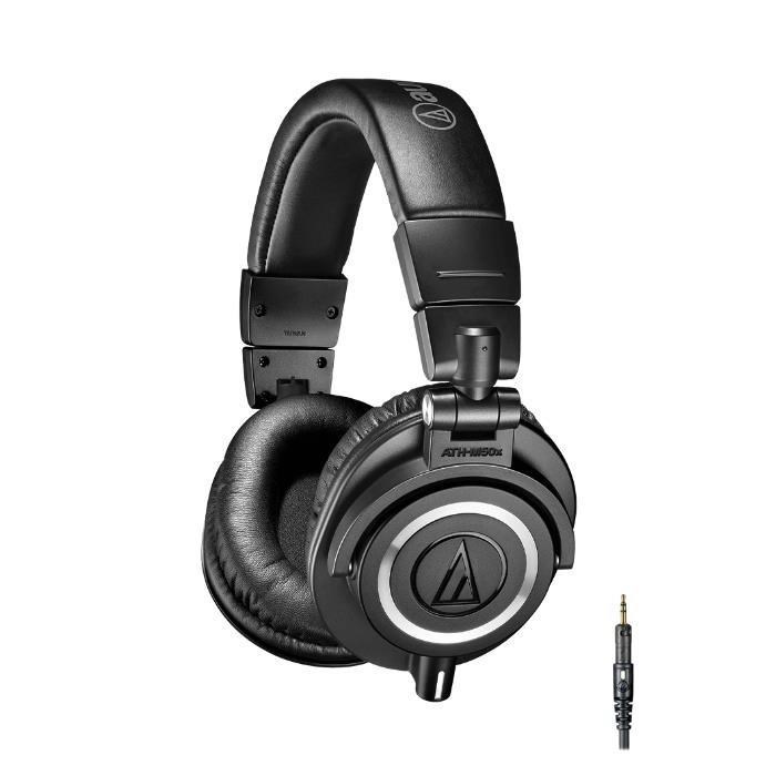 鐵三角 Audio-Technica 專業型監聽耳罩式耳機 ATH-M50x 享保固