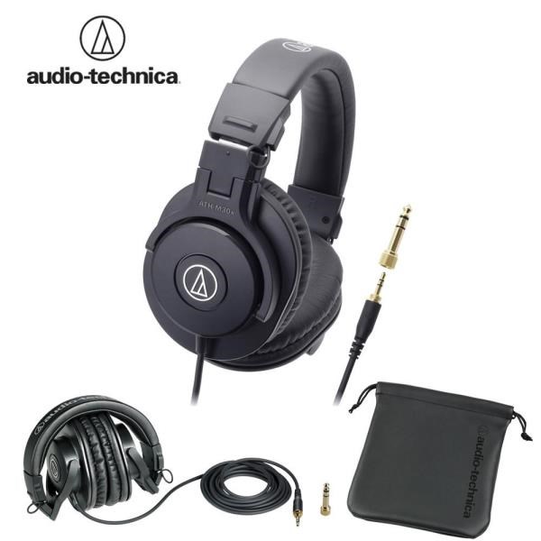 鐵三角 Audio-Technica 專業型監聽耳罩式耳機 ATH-M30x 享保固