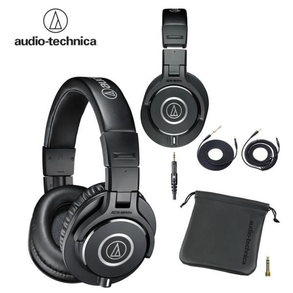 鐵三角 Audio-Technica 專業型監聽耳罩式耳機 ATH-M40x 享保固