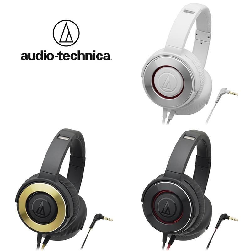 日本鐵三角Audio-Technica密閉型耳罩式耳機ATH-WS550強調重低音的款式