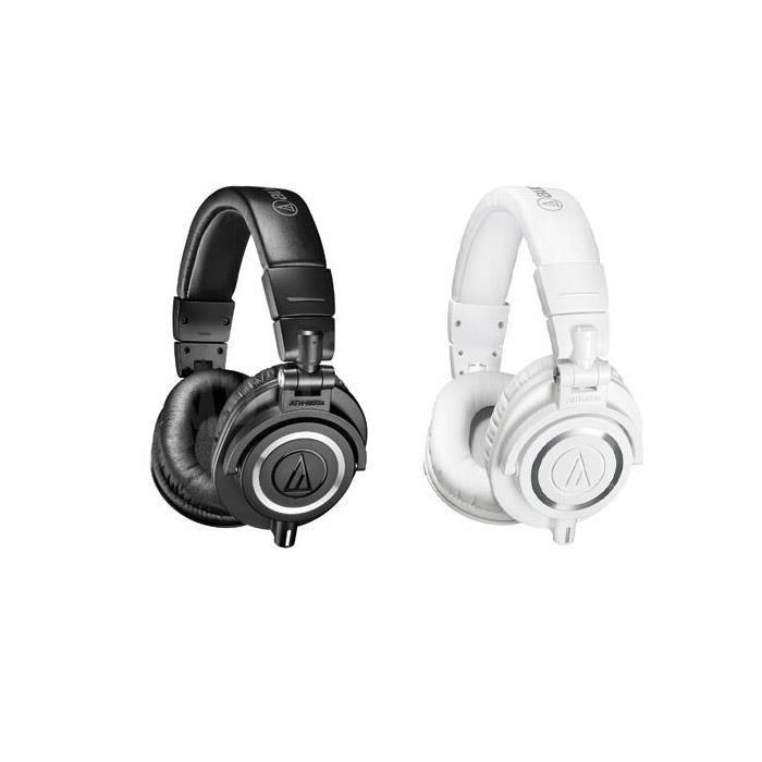 鐵三角 ATH-M50X 耳機 高音質錄音室專業型監聽耳機 耳罩式 可折疊 錄音室耳機