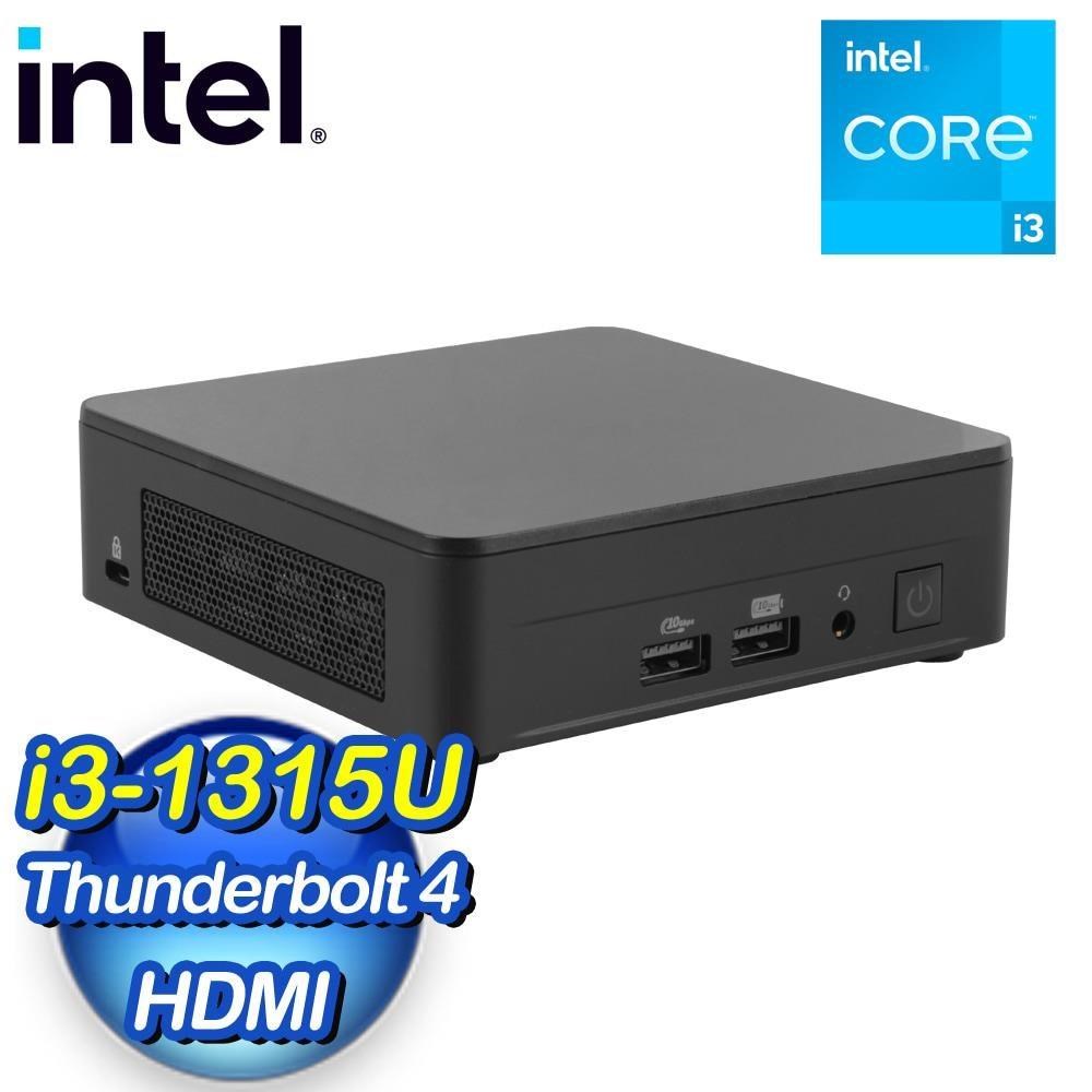 INTEL【SWNUC13L3KI3000】NUC 13 PRO 準系統(i3-1315U)