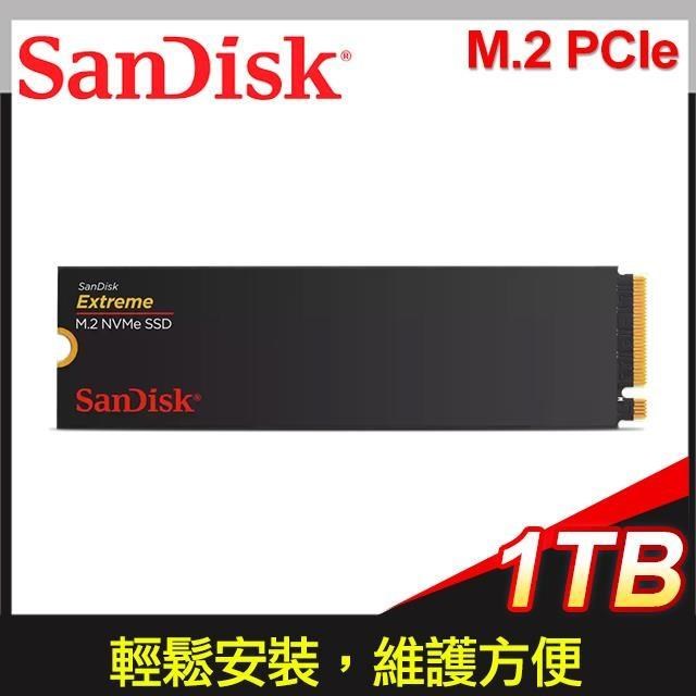 SanDisk Extreme 1TB M.2 NVMe PCIe Gen4x4 SSD