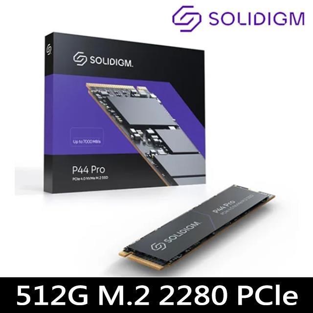 Solidigm P44 Pro系列 512G M.2 2280 PCI-E 固態硬碟