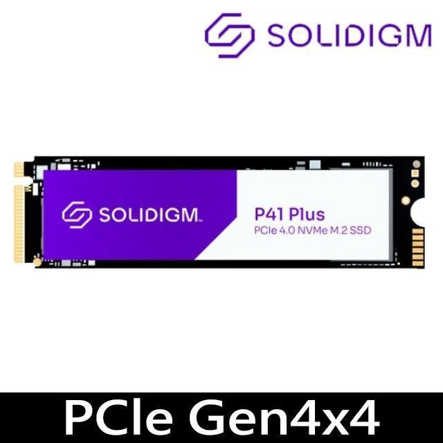 Solidigm P41 Plus系列 512G M.2 2280 PCI-E 固態硬碟